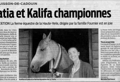 Katia et Kalifa championnes